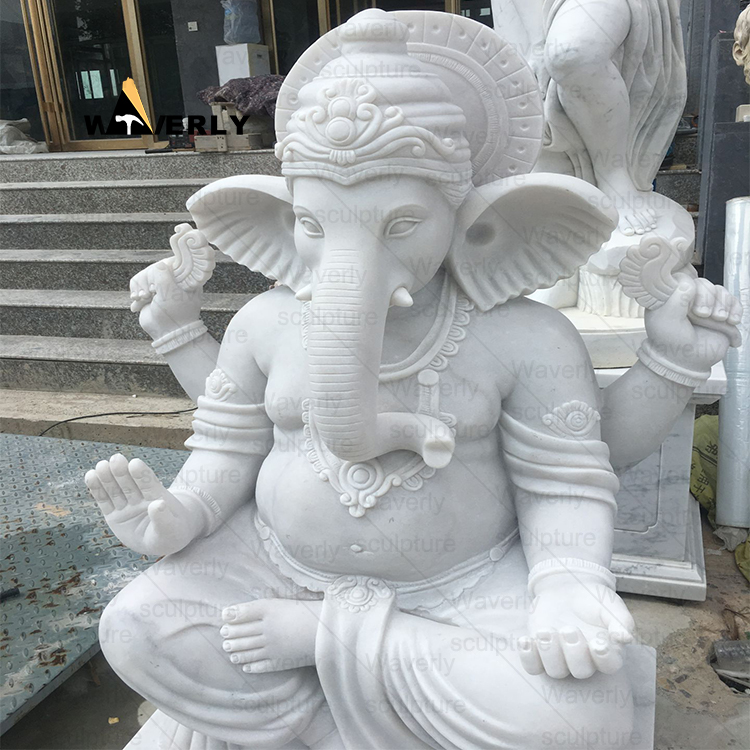 Marble ganesha Statue sculpture