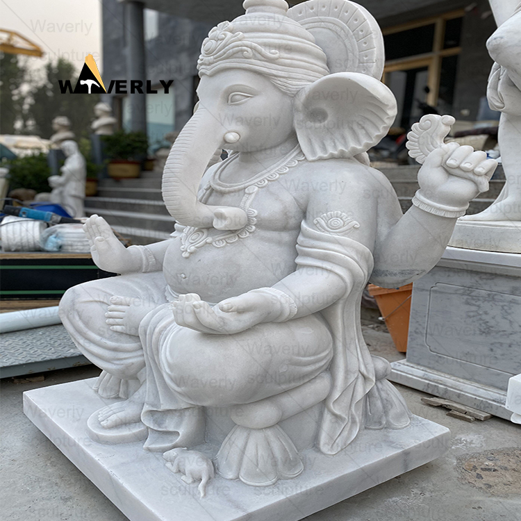 Marble ganesha Statue sculpture