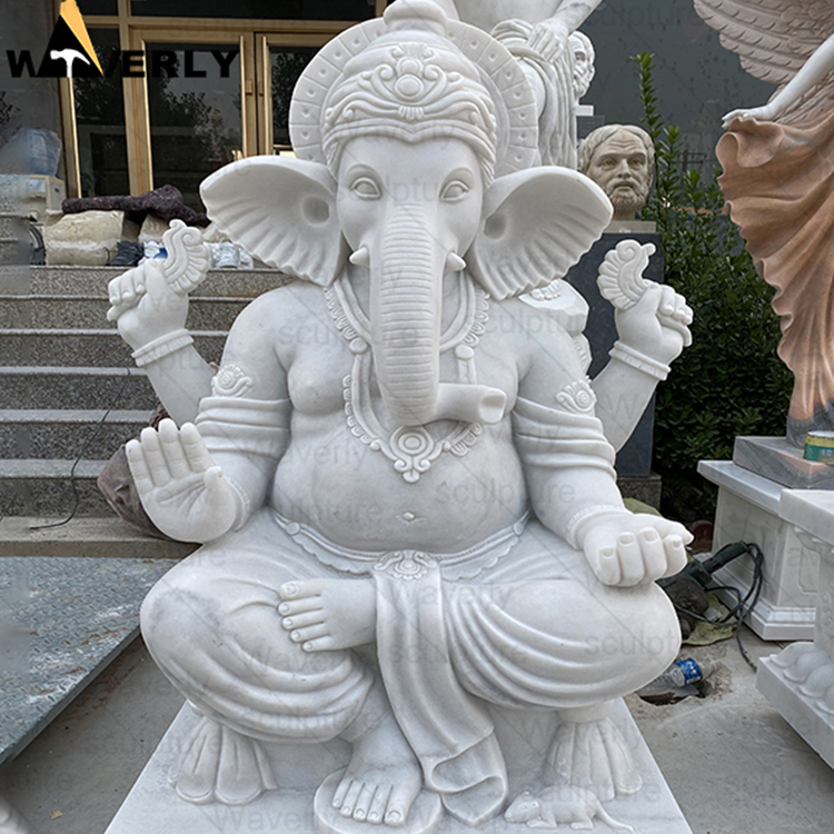 Marble ganesha Statue sculpture