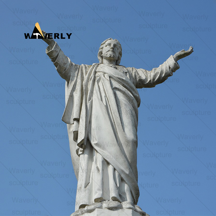 Marble statue of Jesus