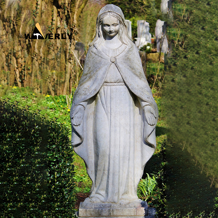 Marble St Philomena statue