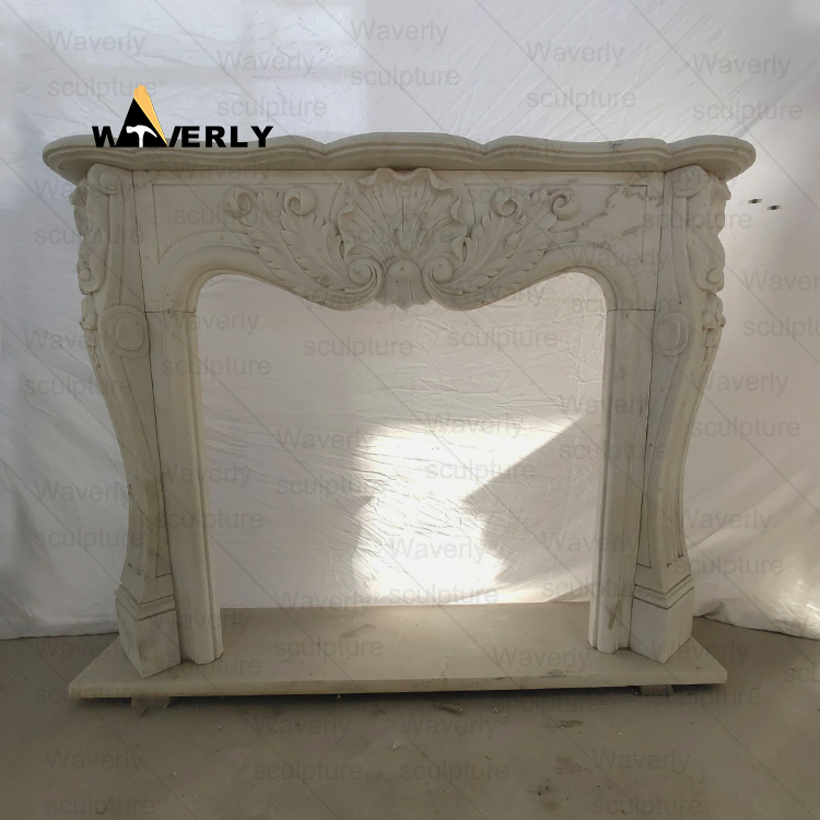 European Style Marble Fireplace Mantel-- MFK35009