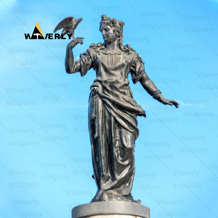 Woman Freya Figure Bronze Statue-BKL-39002