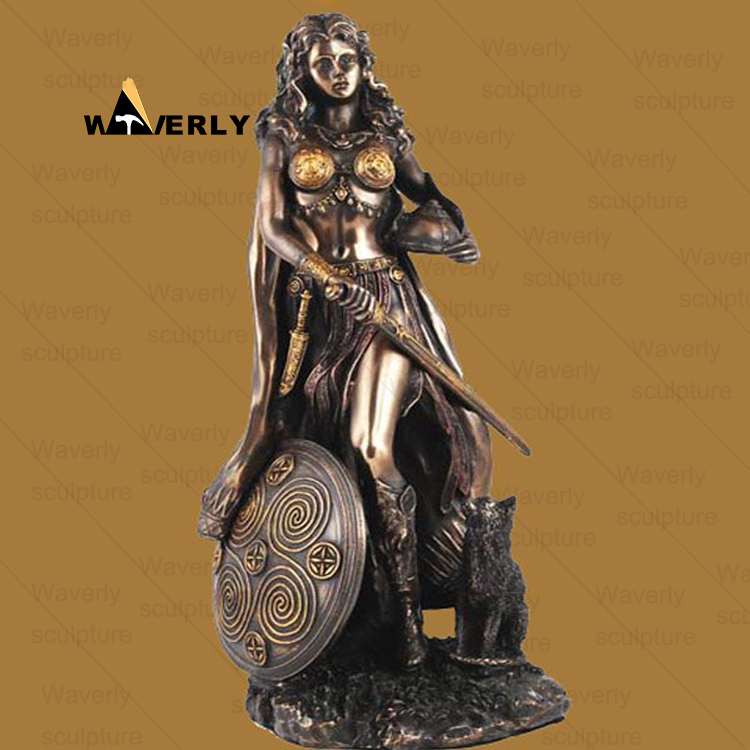 Woman Freya Figure Bronze Statue-BKL-39002