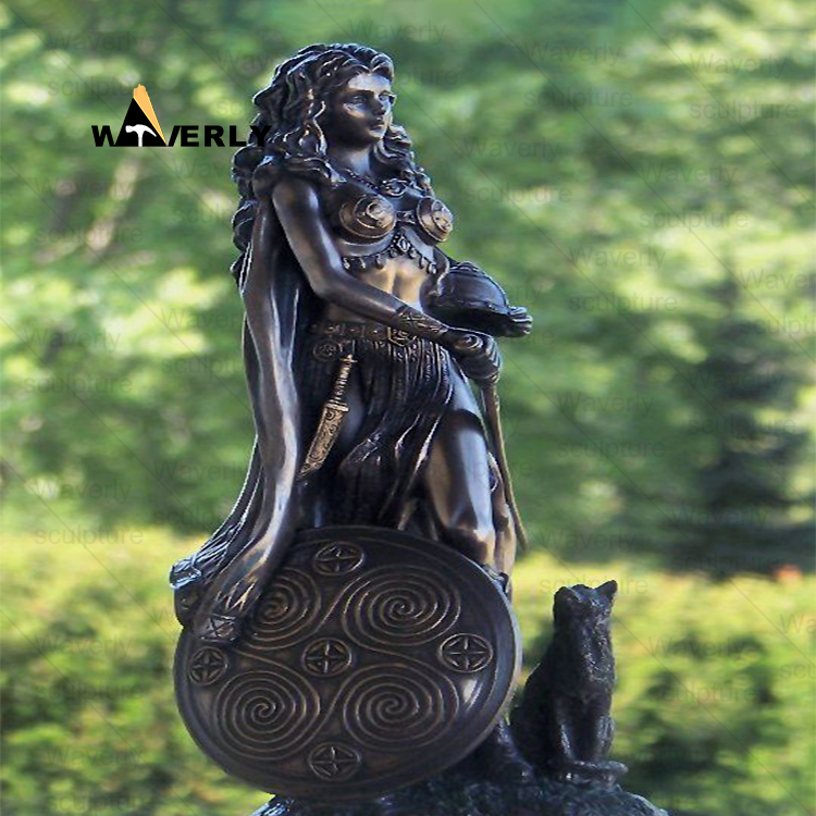 Woman Freya Figure Bronze Statue-BKL-39002