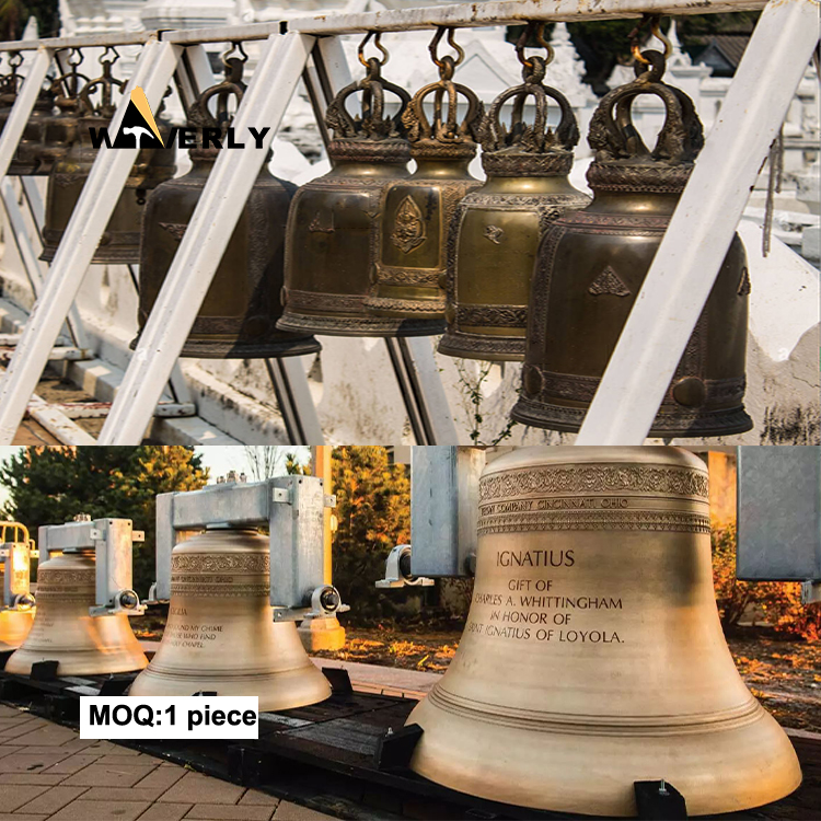 Bronze Antique Church Bell Statue  BBL-31703