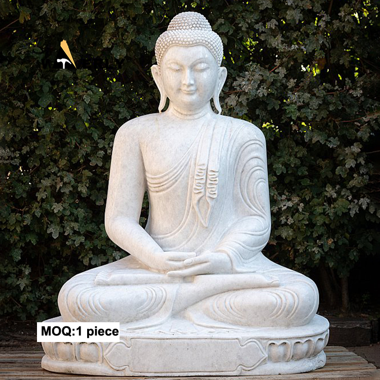 Marble Buddha Statue  MKL-32001