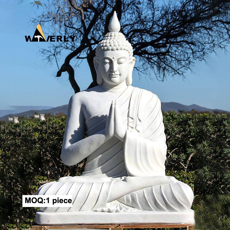 Marble Buddha Statue  MKL-32001