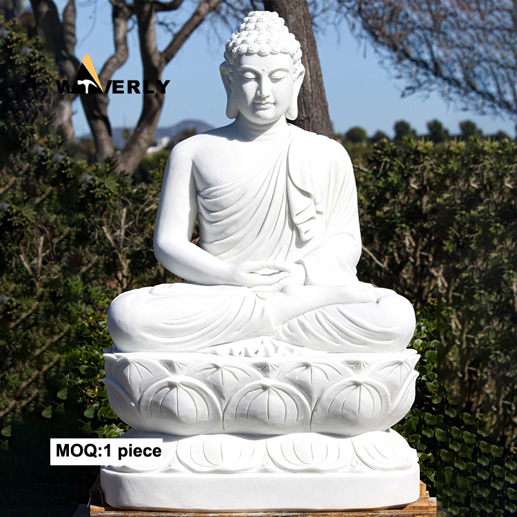 Marble Buddha Statue  MKL-32001