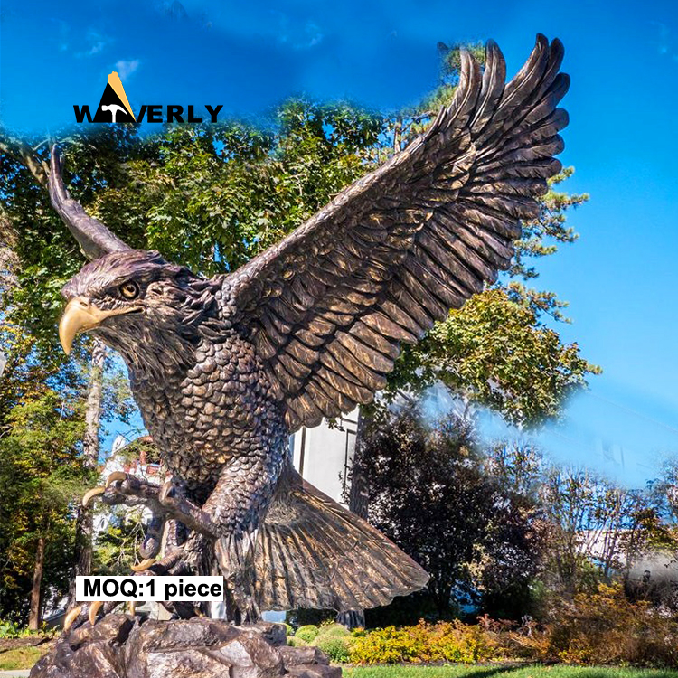 bronze blue Eagle Statues BRZ-32106