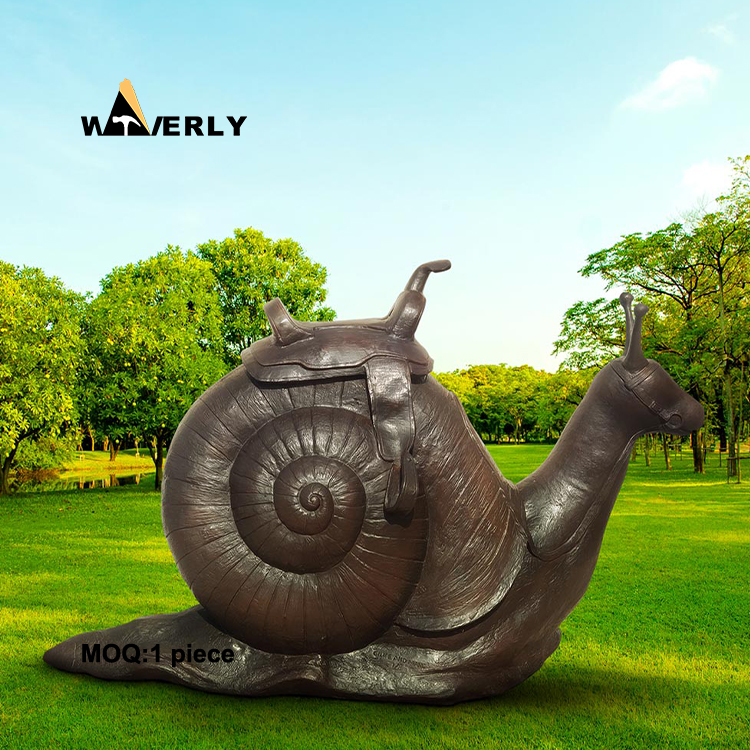 Art Lifelike Bronze Snails Statue  BRZ-32108