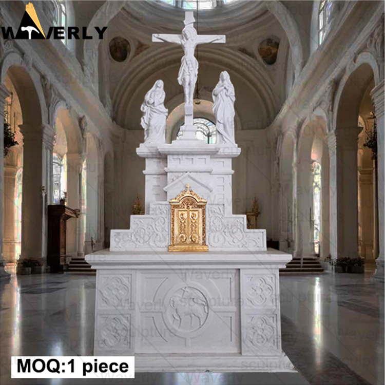 Custom Design Luxury Stone Marble Tabernacle MC -32702