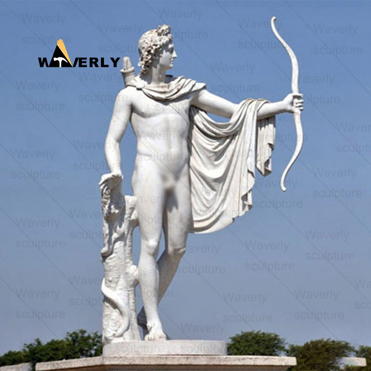 Marble Stone The Sculpture Of Apollo The Sun God MAR-33104