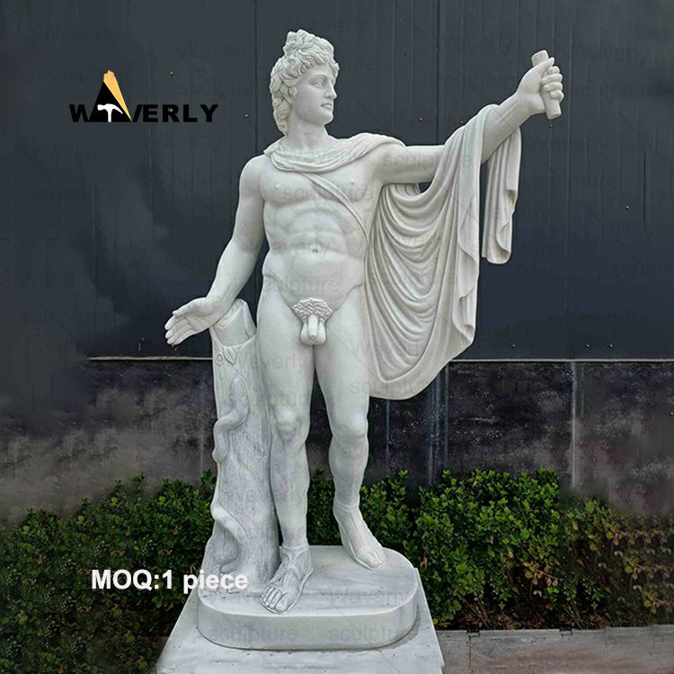 Marble Stone The Sculpture Of Apollo The Sun God MAR-33104