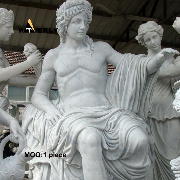 Marble Stone The Sculpture Of Apollo The Sun God MAR-33104