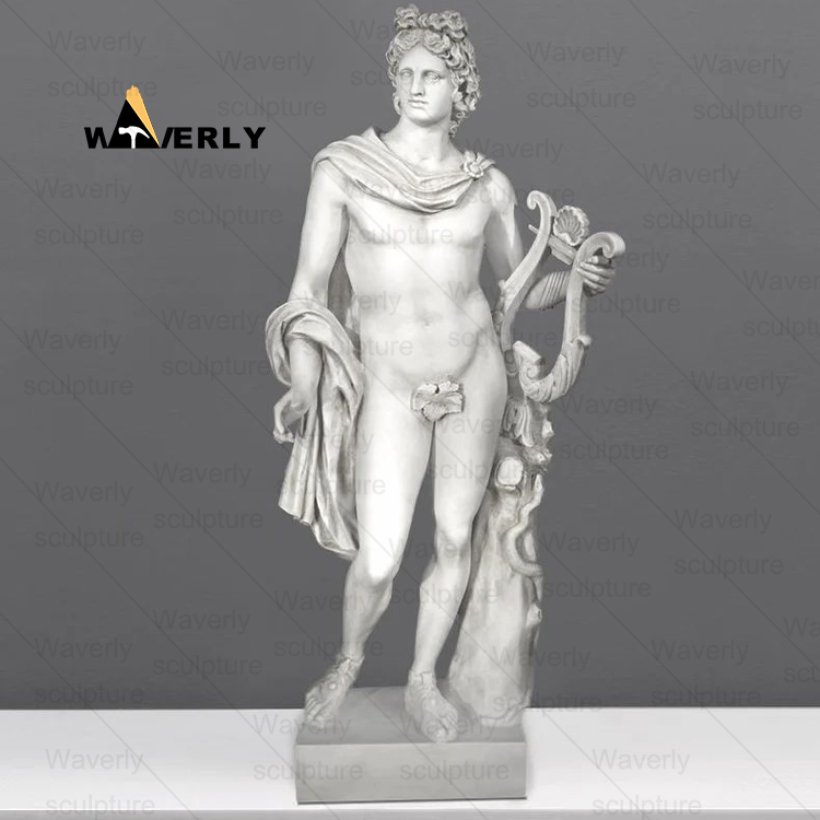 Marble Stone The Sculpture Of Apollo The Sun God MAR-33104