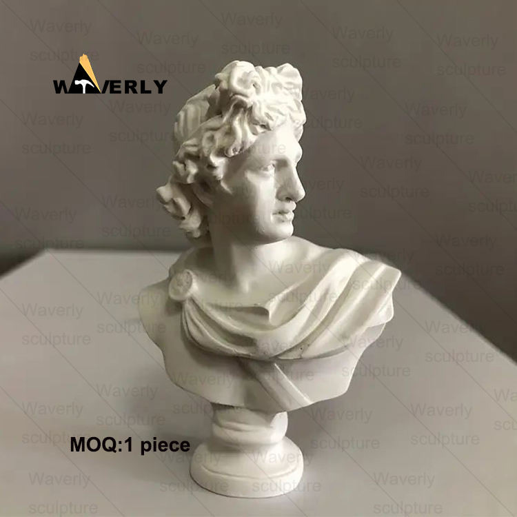 Marble Stone Bust The Sculpture Of Apollo The Sun God MAR-33105