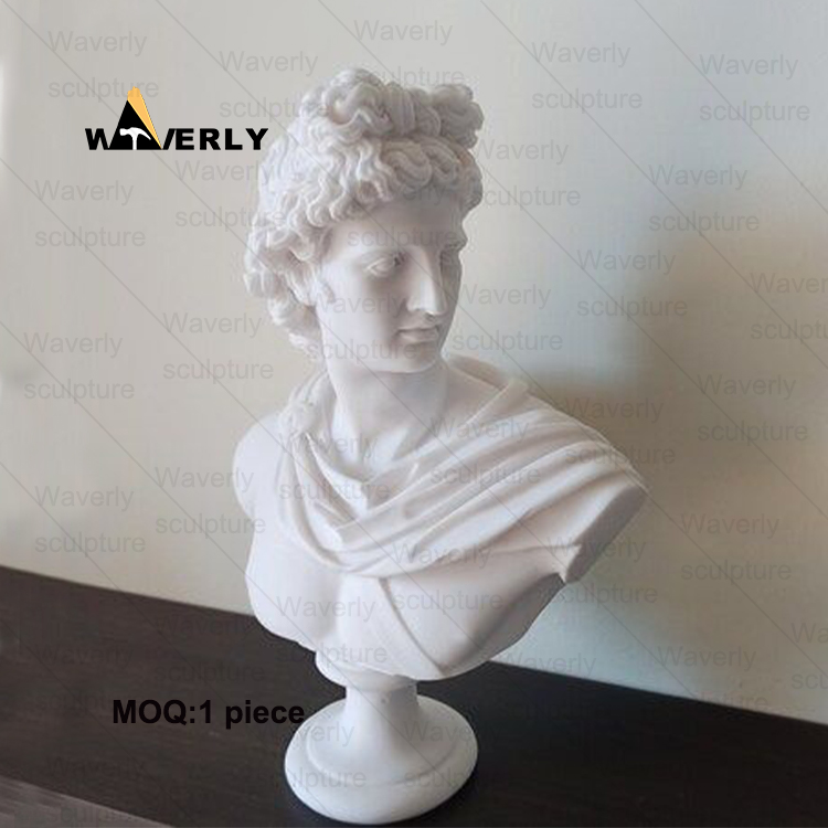 Marble Stone Bust The Sculpture Of Apollo The Sun God MAR-33105