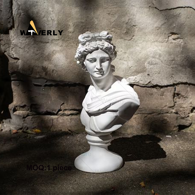 Marble Stone Bust The Sculpture Of Apollo The Sun God MAR-33105