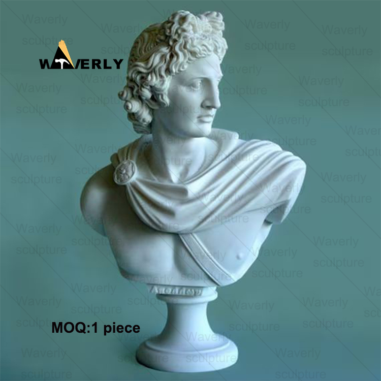 marble Apollo bust sculpture MAR-33106