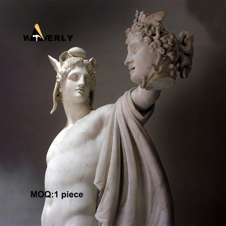 Marble Stone Perseus And Medusa Art Sculpture MAR-33108