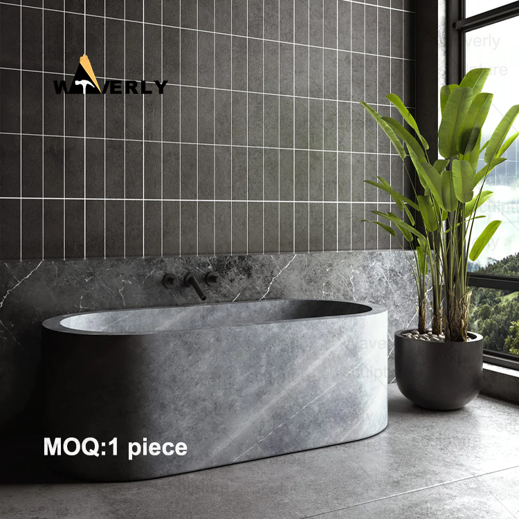 Luxury Bathroom Black Bathtub -40902