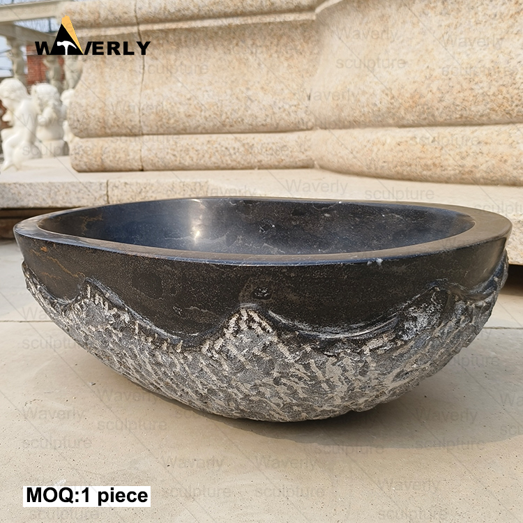 Custom Design Antique granite bathtub C24-71003