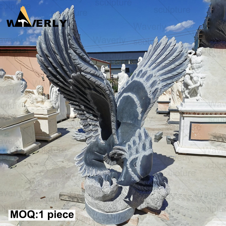 Stone Granite Eagle Statue ME-73101CH