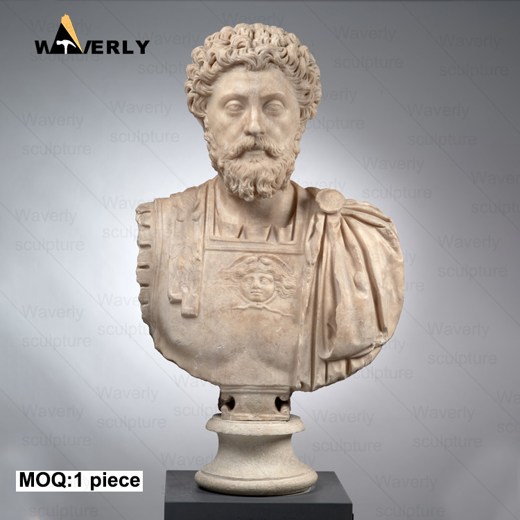 Marble marcus aurelius bust statue MBC24-8-601