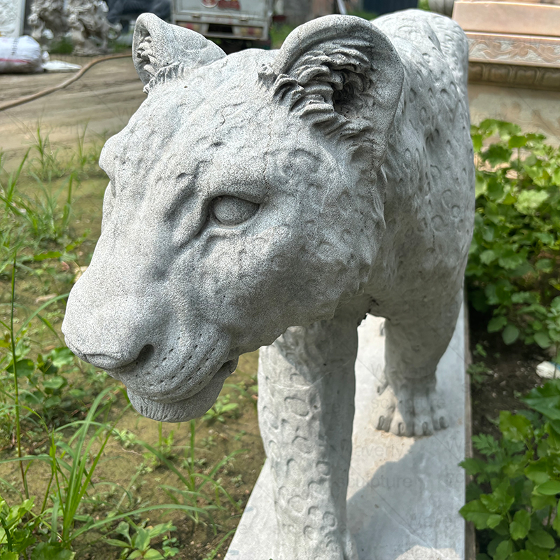 garden granite leopard statue ML-83003CH