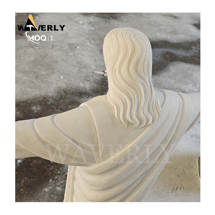 Outdoor Garden Decoration Marble Jesus Statue MF24-1126-3