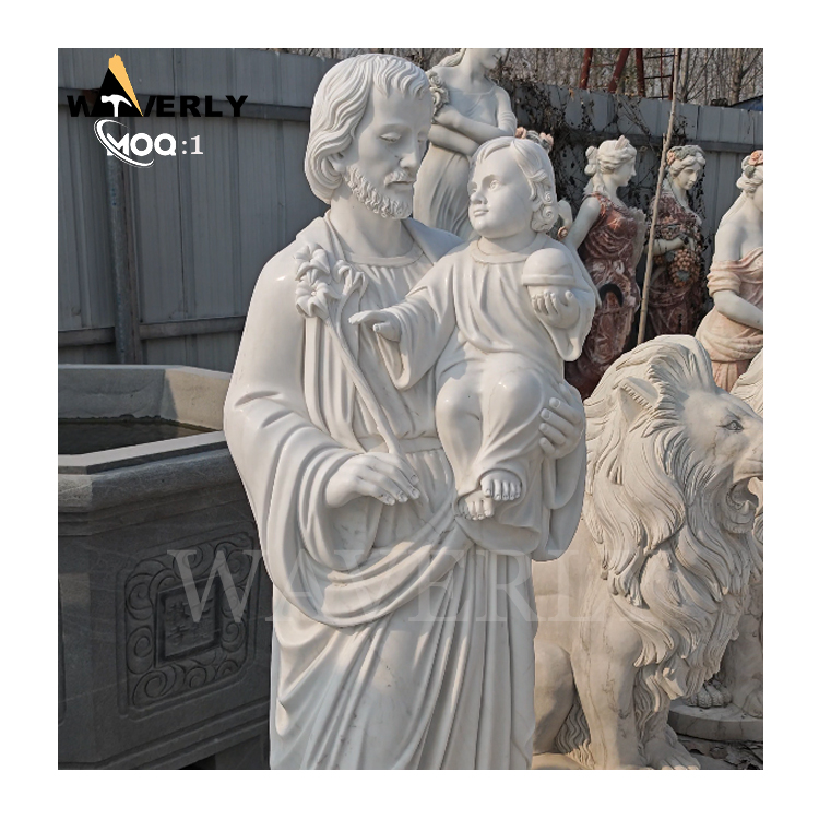 Marble Saint Joseph St Joseph Statue MF24-1126-8