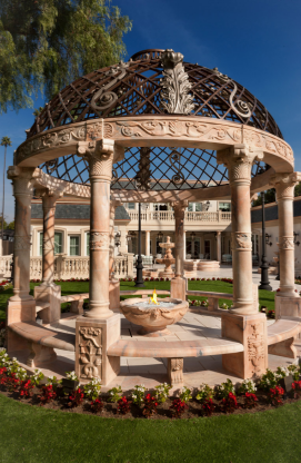 Marble gazebo