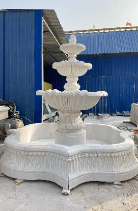 Marble fountain