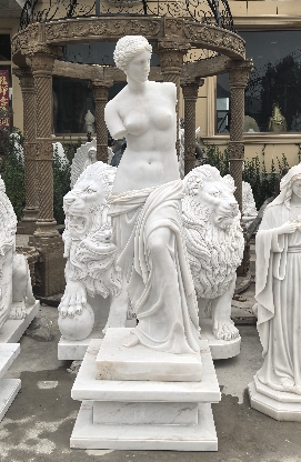 Marble statue