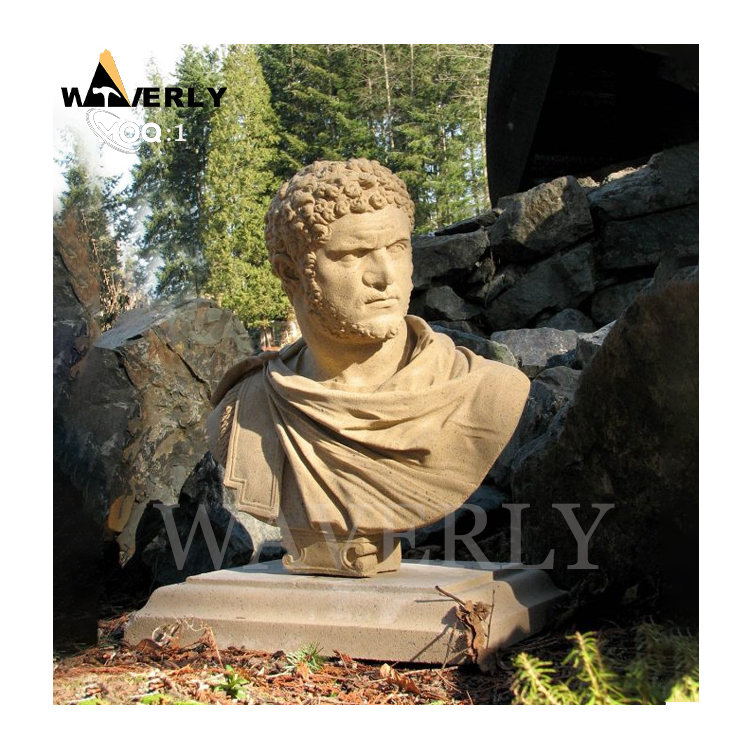 Custom Design White Marble Bust Sculpture MF-1128-8