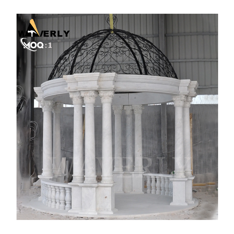 Outdoor Garden Landscape Decoration Marble Gazebo MF-1128-10