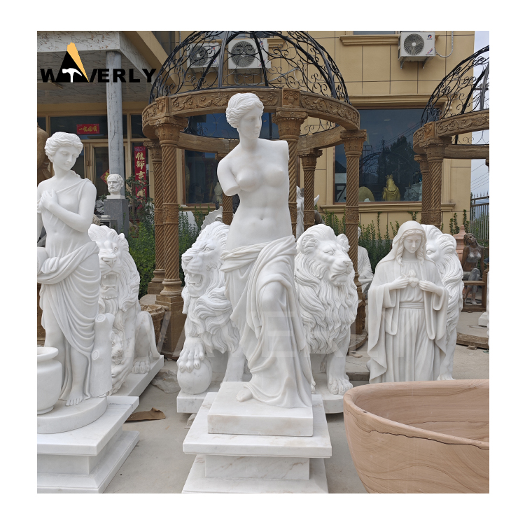 Hand Carved Outdoor Park Marble Venus Statue MF-1128-15