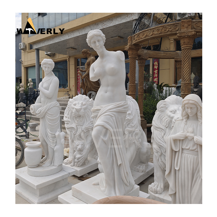 Hand Carved Outdoor Park Marble Venus Statue MF-1128-15