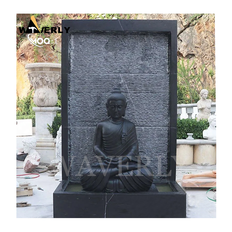 Custom Home Decor Marble Buddha Statue Fountain MF-1128-23