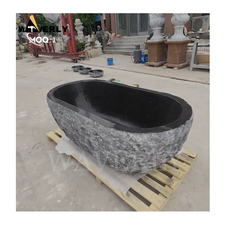 Home Decor Freestanding Natural Stone Bathtub MF-1202-4