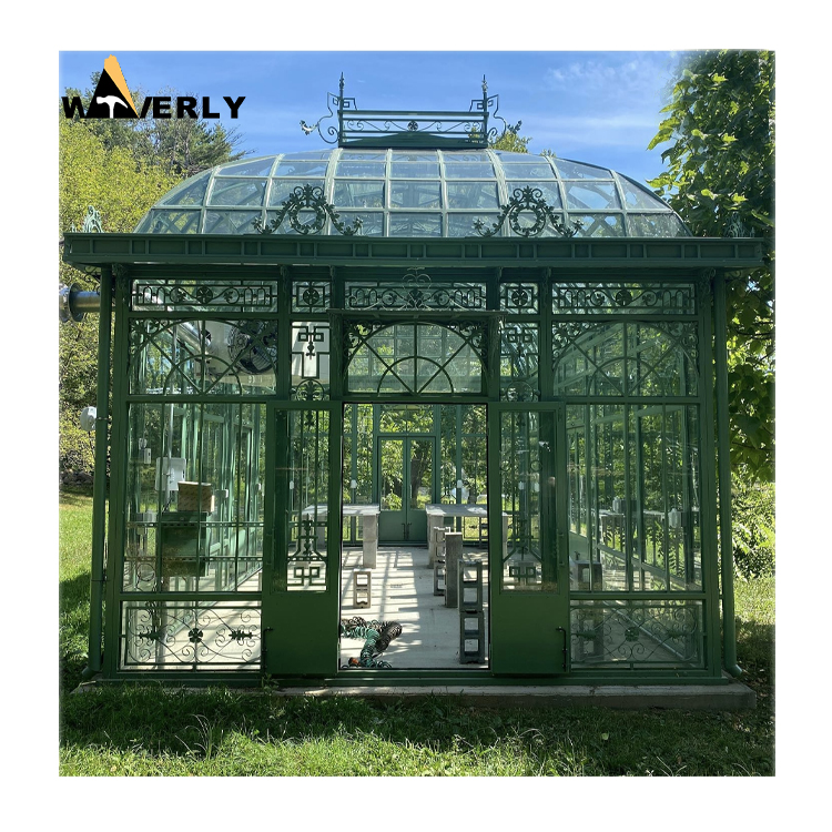 Large Luxury Greenhouse Wrought iron Gazebo  MF-1202-6