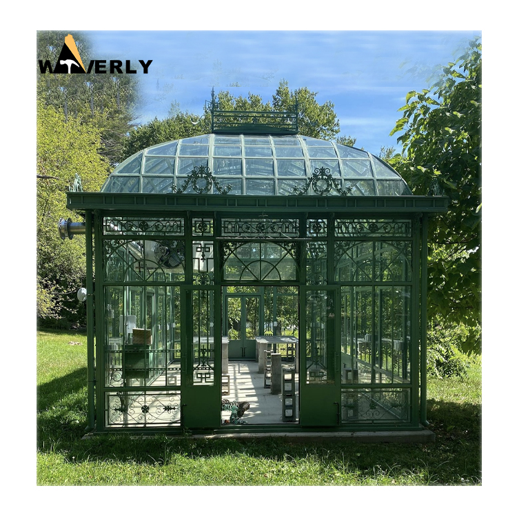 Large Luxury Greenhouse Wrought iron Gazebo  MF-1202-6