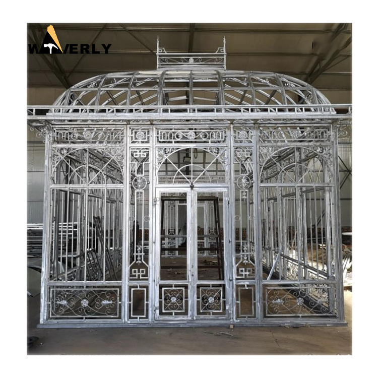 Large Luxury Metal Wrought Iron Gazebo  MF-1202-9