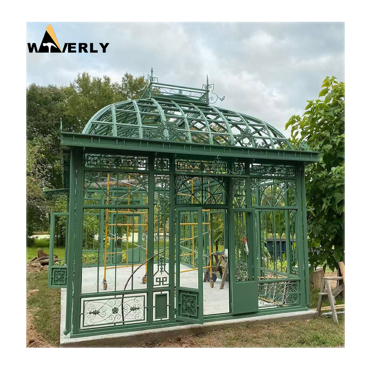 Victorian Wedding Decoration Metal Cast Iron Gazebo  MF-1202-10