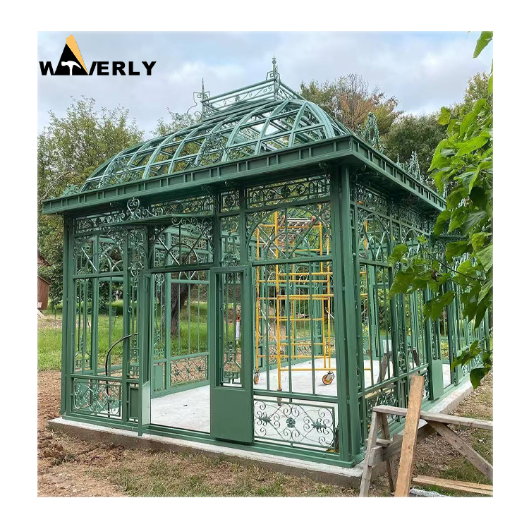 Victorian Wedding Decoration Metal Cast Iron Gazebo  MF-1202-10