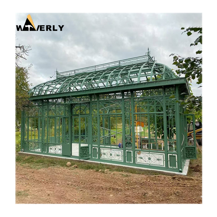 Modern Outdoor Landscape Decor Metal Wrought Iron Gazebo  MF-1202-13