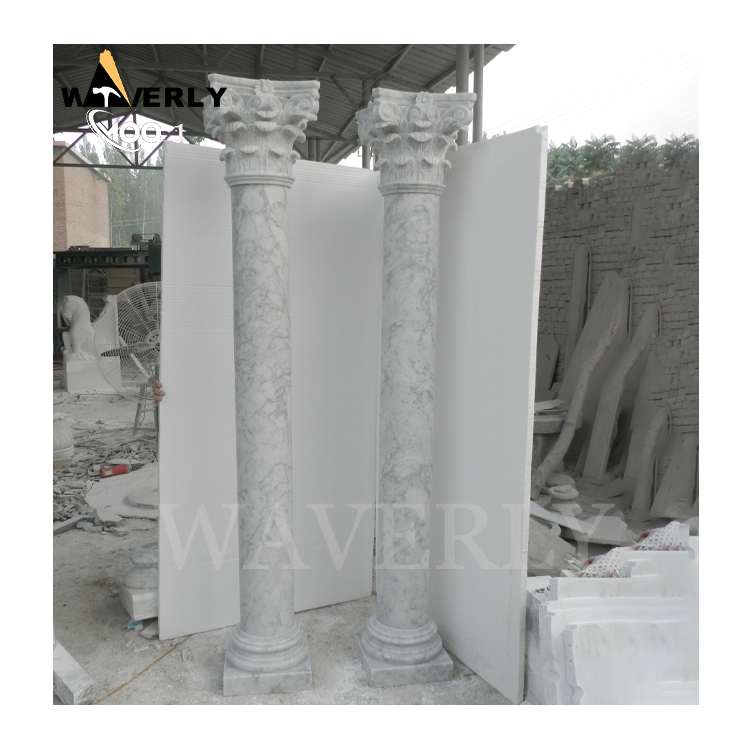 Villa Landscape Building Decoration Marble Columns  MF24-1203-12