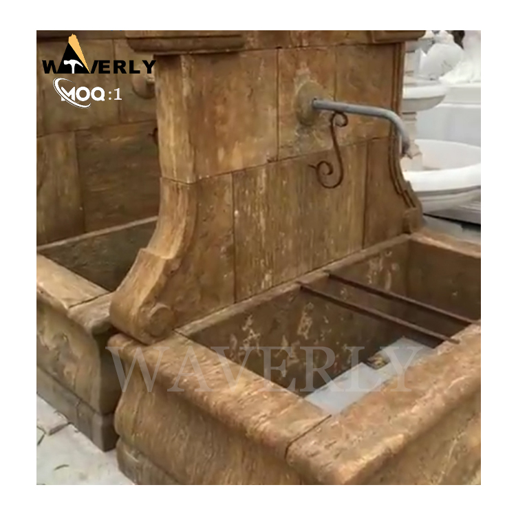 Outdoor Landscape Marble Limestone Fountain MF24-1206-6