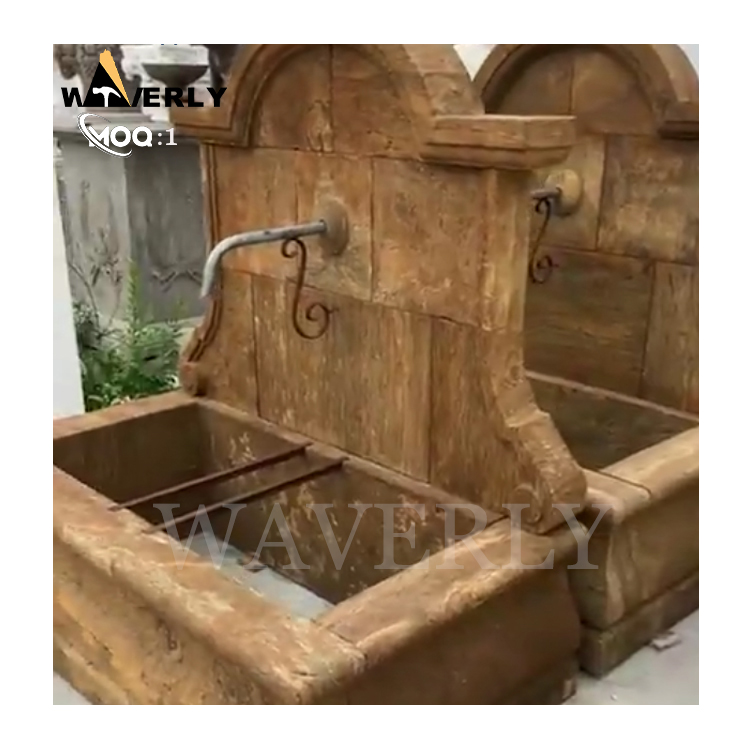 Outdoor Landscape Marble Limestone Fountain MF24-1206-6